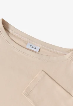 Shirt in effen kleur