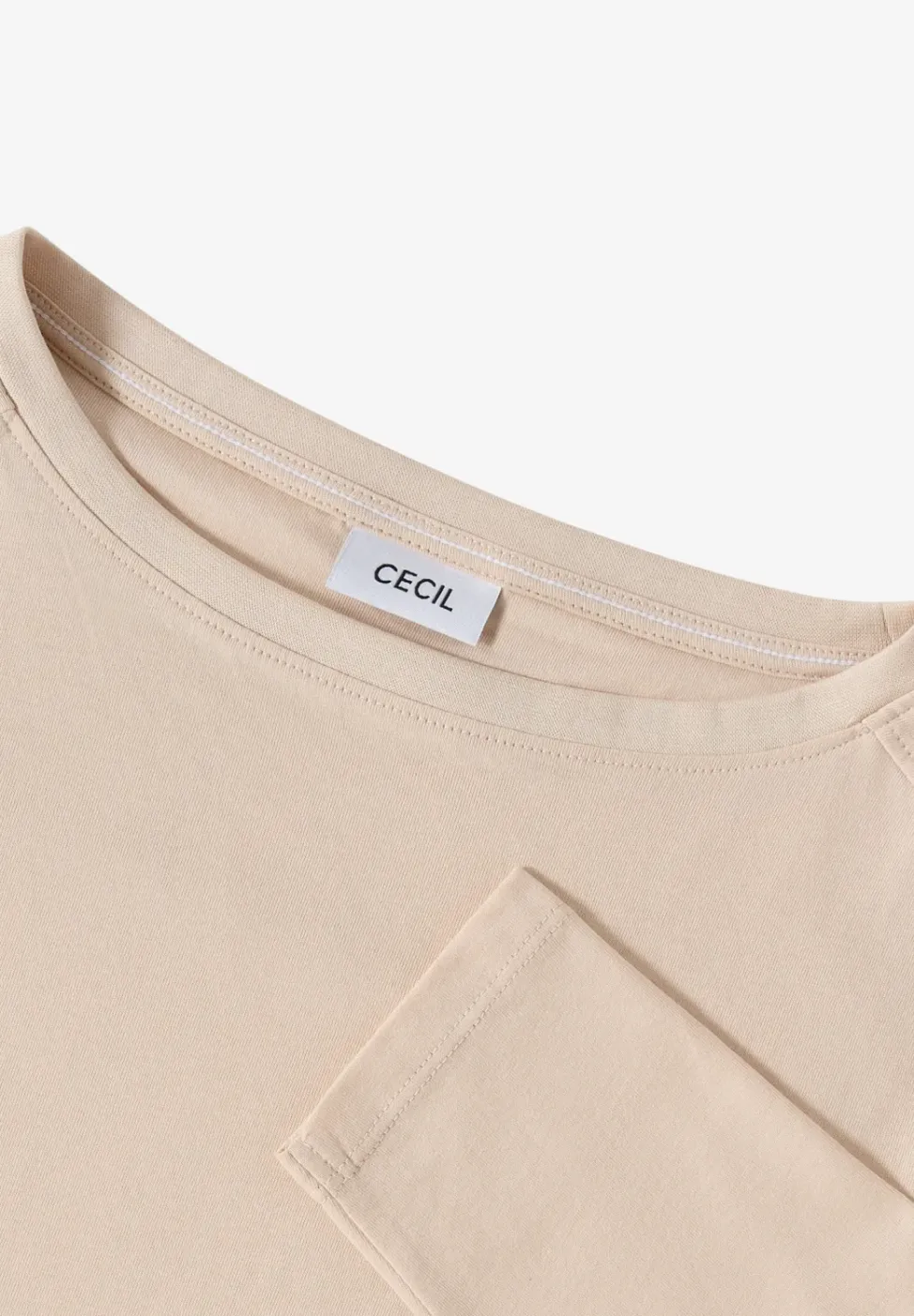 Shirt in effen kleur