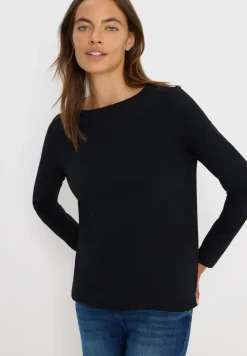 Shirt in effen kleur