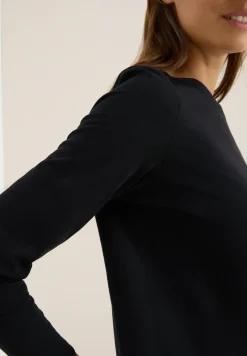Shirt in effen kleur