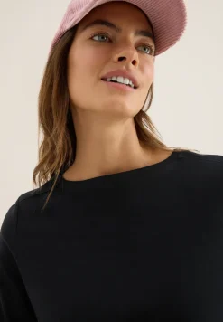 Shirt in effen kleur