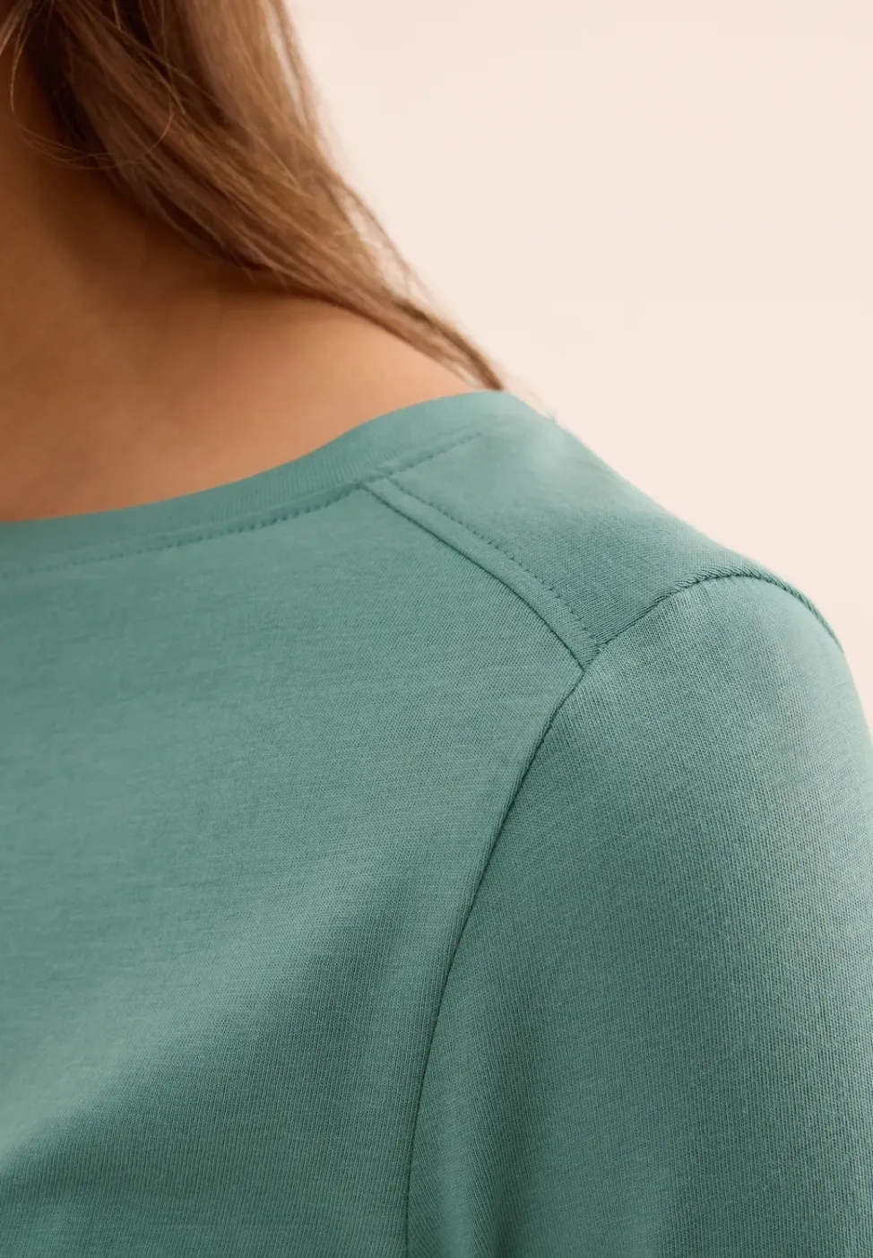 Shirt in effen kleur