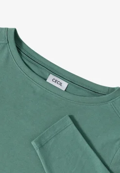 Shirt in effen kleur