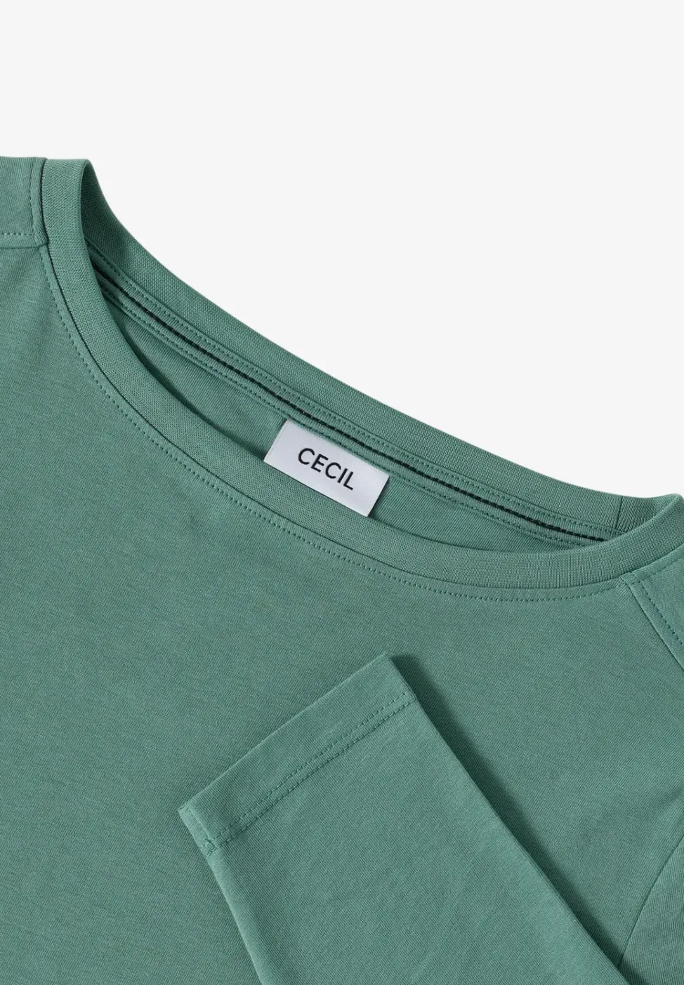 Shirt in effen kleur