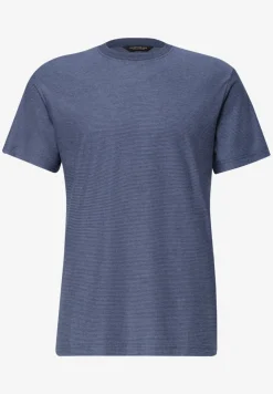 Shirt in garengestreepte look