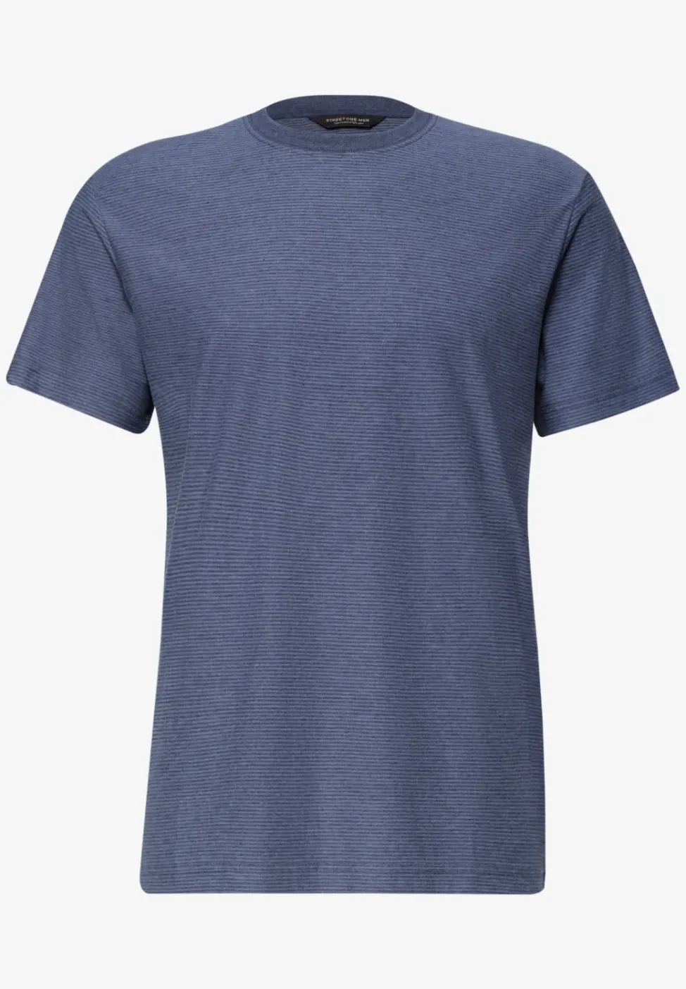 Shirt in garengestreepte look