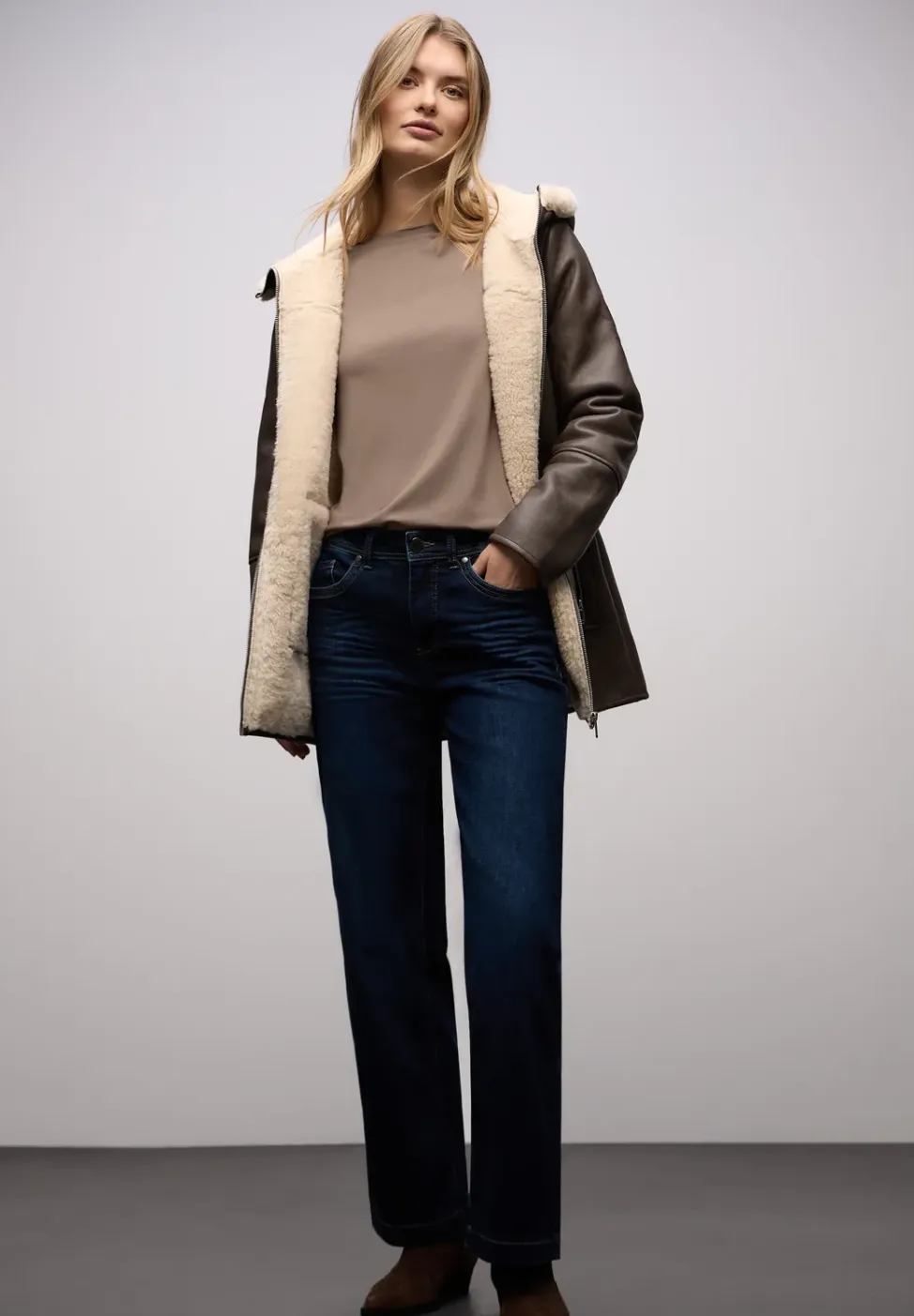 Shirt in lange stijl