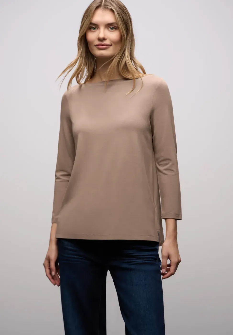 Shirt in lange stijl
