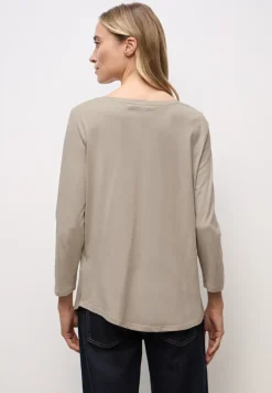 Shirt in lange stijl