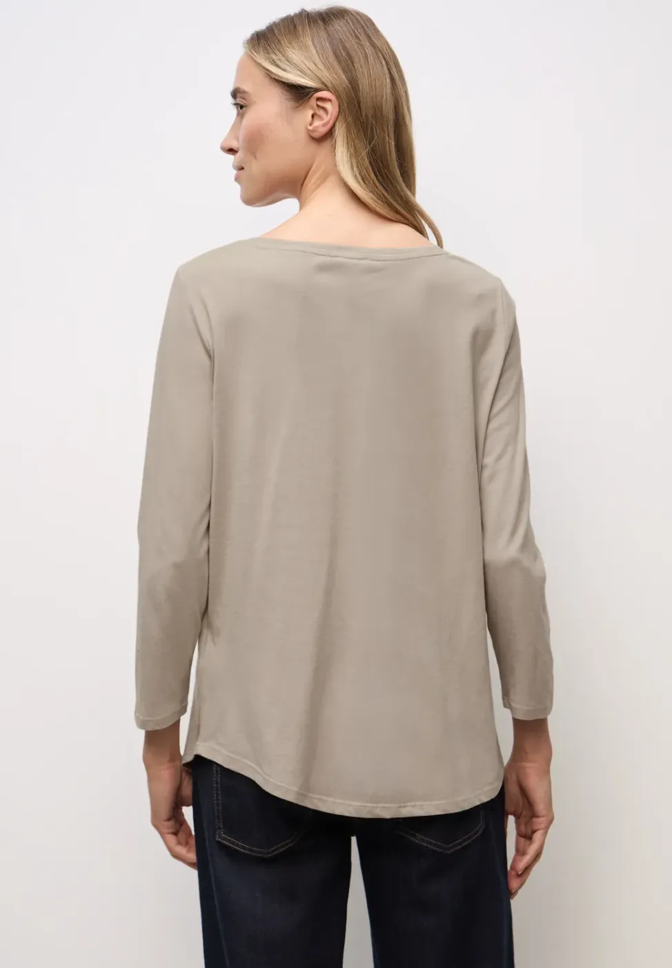 Shirt in lange stijl