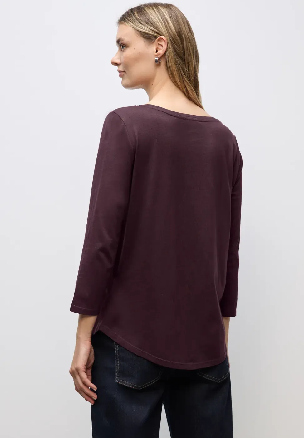 Shirt in lange stijl