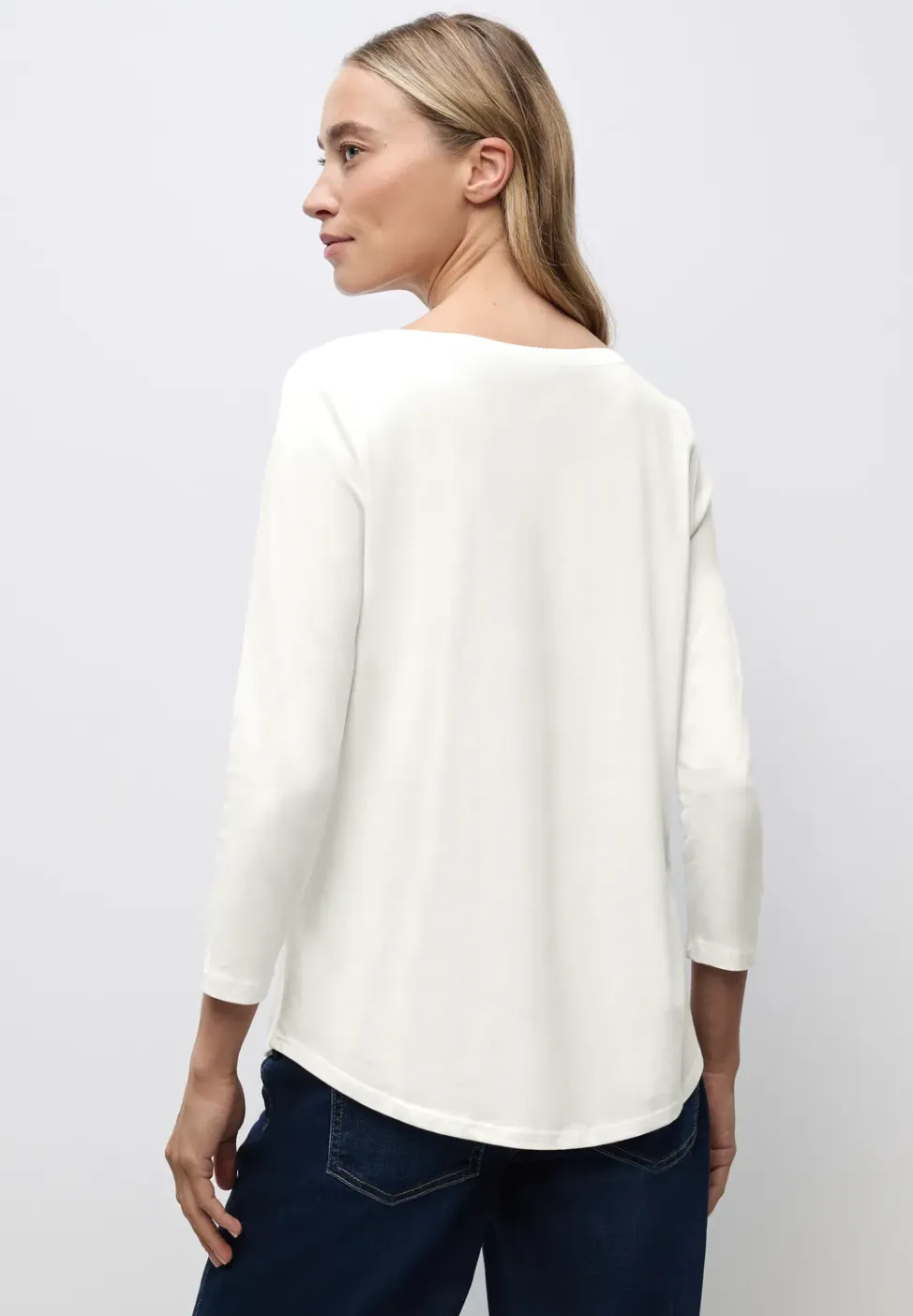 Shirt in lange stijl