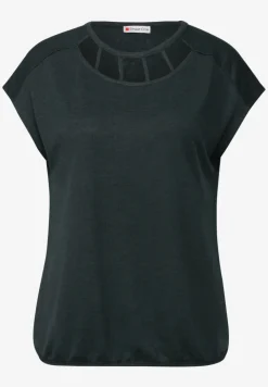 Shirt in linnenlook