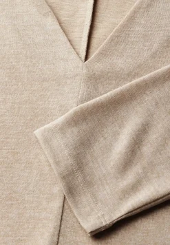 Shirt in linnenlook