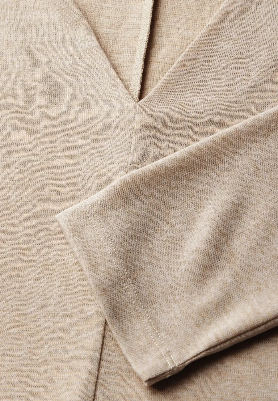 Shirt in linnenlook