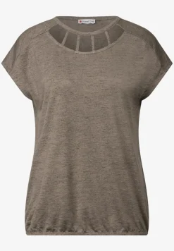 Shirt in linnenlook
