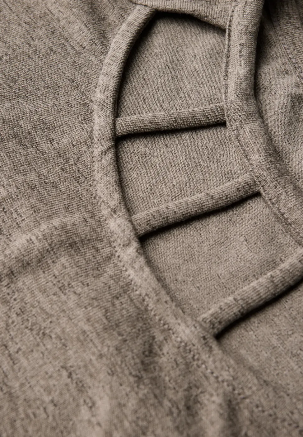 Shirt in linnenlook
