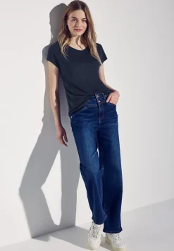 Shirt in linnenlook