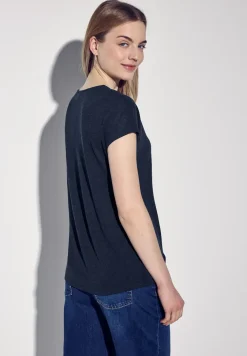 Shirt in linnenlook
