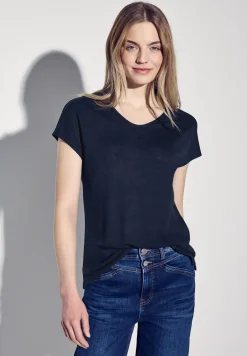 Shirt in linnenlook
