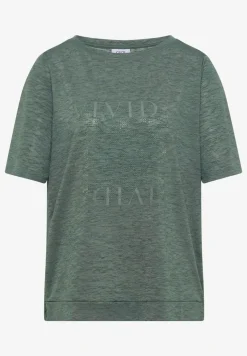 Shirt in linnen look