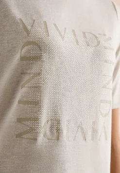 Shirt in linnen look