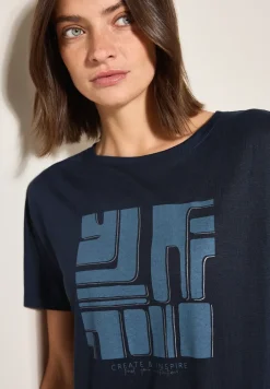 Shirt in linnenlook