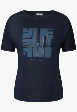 Shirt in linnenlook