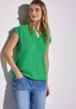 Shirt in tuniek-look