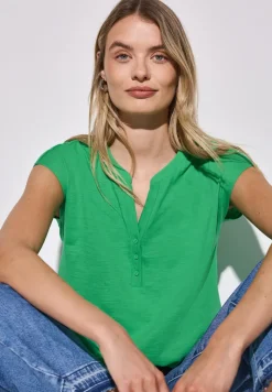 Shirt in tuniek-look