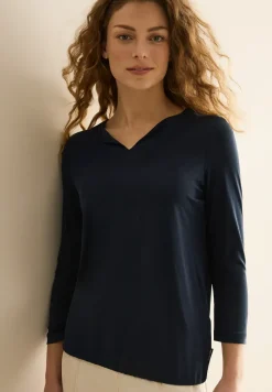 Shirt in tuniek-look