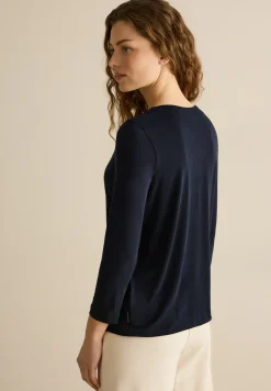 Shirt in tuniek-look