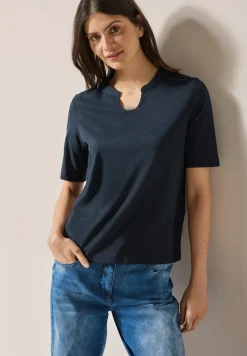 Shirt in tuniek-look