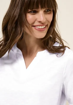 Shirt in tuniek-look