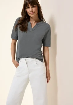 Shirt in tuniek-look