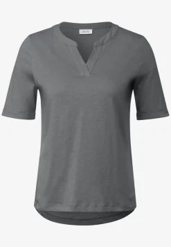 Shirt in tuniek-look