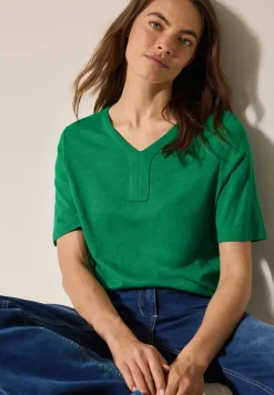 Shirt in tuniek-look