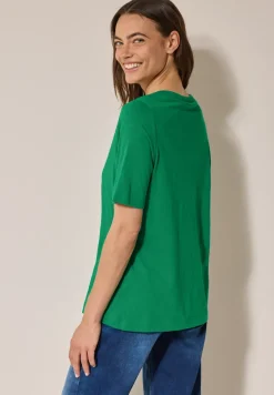 Shirt in tuniek-look
