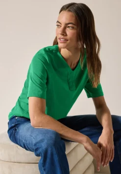 Shirt in tuniek-look