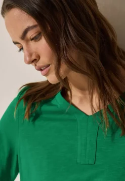 Shirt in tuniek-look