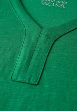 Shirt in tuniek-look