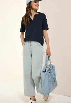 Shirt in tuniek-look