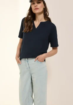 Shirt in tuniek-look