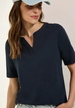 Shirt in tuniek-look