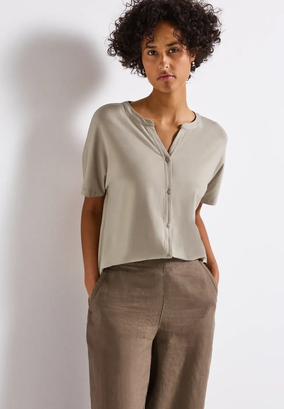 Shirt in tuniekstijl