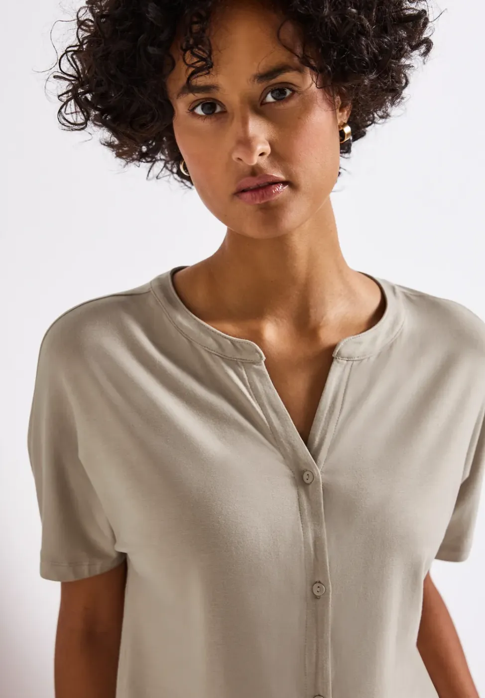Shirt in tuniekstijl