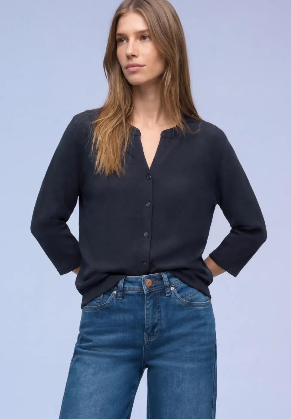 Shirt in tuniekstijl