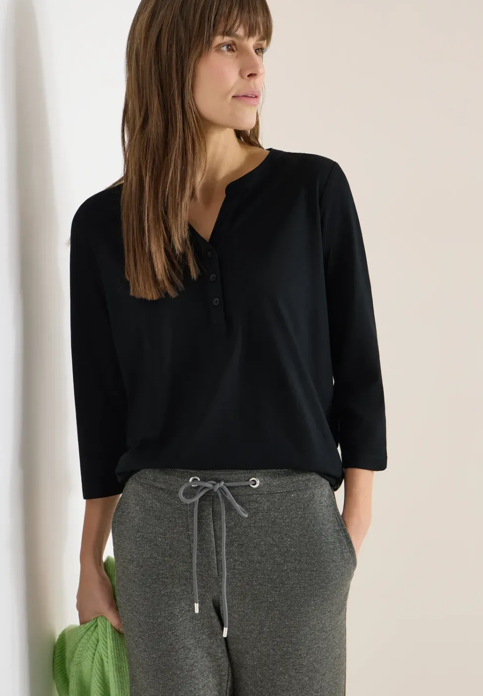 Shirt in tuniekstijl