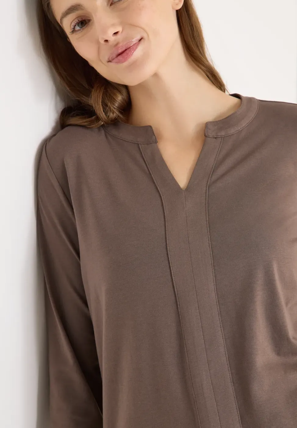 Shirt in tuniekstijl