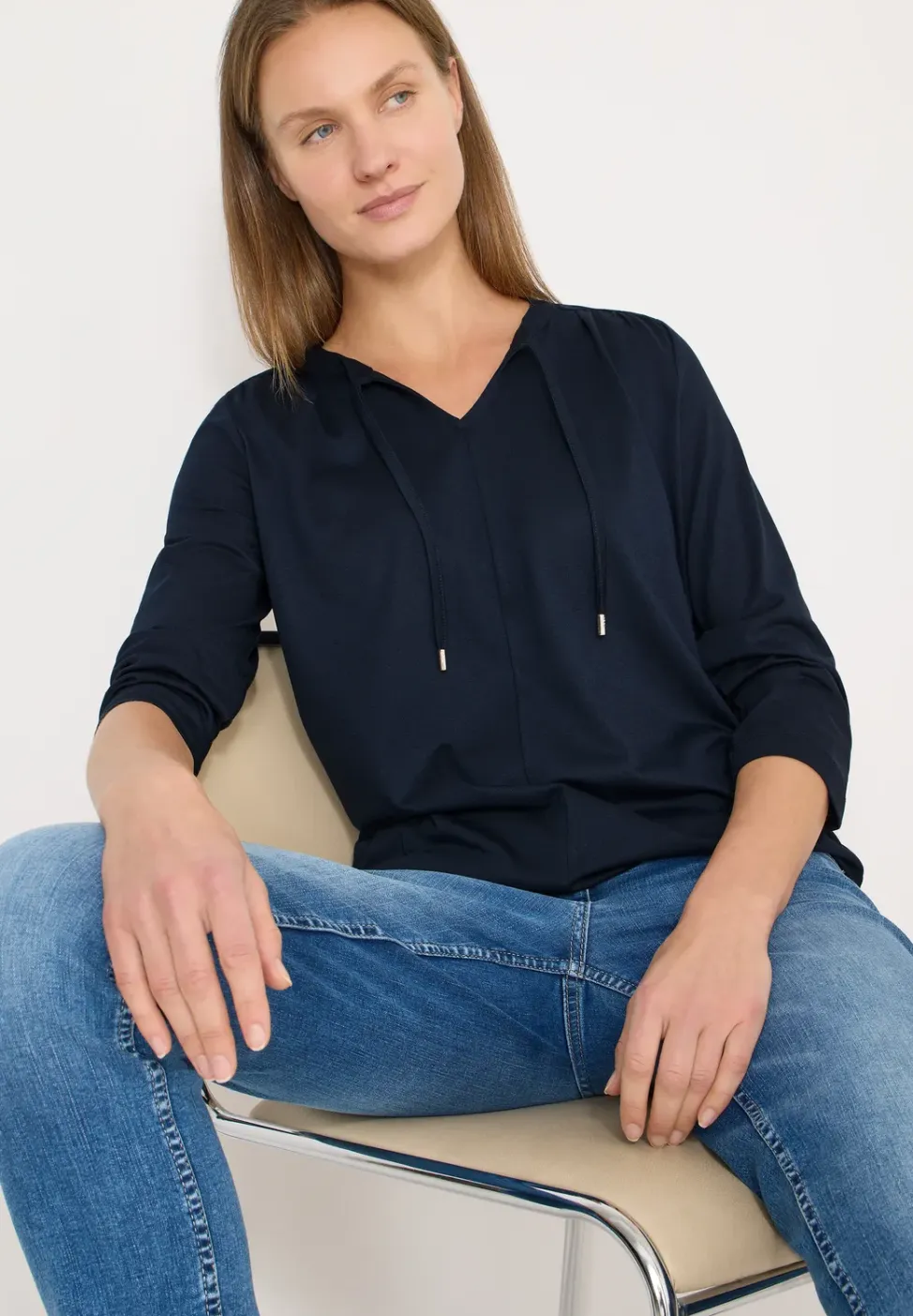 Shirt in tuniekstijl